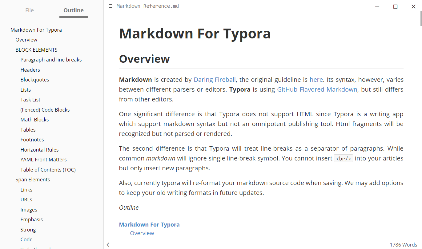 Using Typora for Markdown Editing